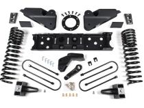19-24 RAM 3500 4.5 Inch Radius Arm Bracket 2 Inch Rear Block Without Overload Diesel 8-Bolt T-Case Nitro Shocks Zone Offroad