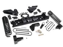 19-24 RAM 3500 4.5 Inch Radius Arm Bracket 2 Inch Rear Block Without Overload Diesel 8-Bolt T-Case Nitro Shocks Zone Offroad