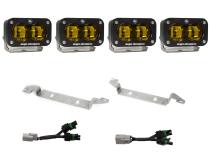 S2 SAE OEM Fog Light Replacement Kit 2024-On Toyota Tacoma TRD Pro/Trailhunter Amber Baja Designs