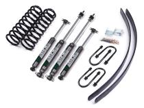 84-01 Jeep Cherokee XJ 3 Inch Coil Spring Lift Kit With Dana 35 Axle Fox Shocks Zone Offroad