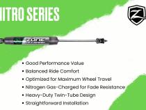 05-15 Toyota Tacoma 6 Inch Front 4 Inch Rear Lift Kit With Nitro Shocks Zone Offroad